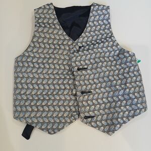 Carter's Kids' Geometric Vest - Black and White Size 12M